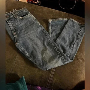 There Abouts Boys Jeans 12 Husky Taper Fit Stretch Blue Medium Wash Barely Worn